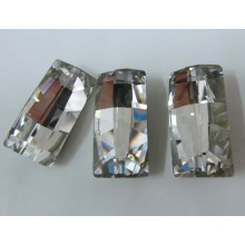 Nueva moda reflectante Pure Baguette Crystal Fancy Stone